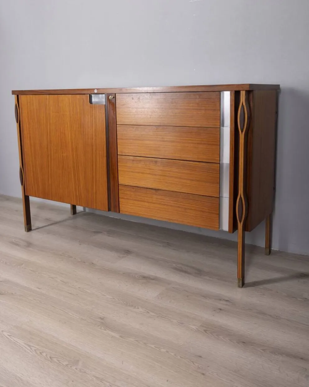 Buffet vintage des années 1950 de la série "Taormina" par Ico Parisi pour MIM