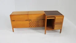 Buffet vintage des années 1960 en Italie attribué à Carlo Scarpa, exécution Anfodillo.