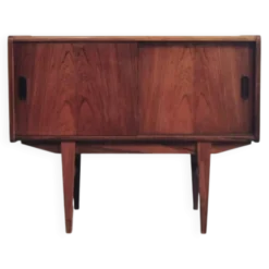 Buffet vintage en palissandre avec portes coulissantes