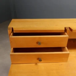 Buffet vintage en placage de peuplier, design Italie années 1960