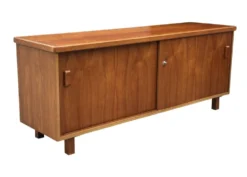 Buffet vintage Lowboard Meuble TV années 1960 Teck