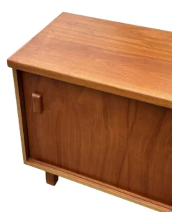 Buffet vintage Lowboard Meuble TV années 1960 Teck
