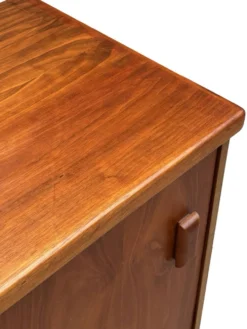 Buffet vintage Lowboard Meuble TV années 1960 Teck