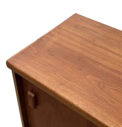 Buffet vintage Lowboard Meuble TV années 1960 Teck