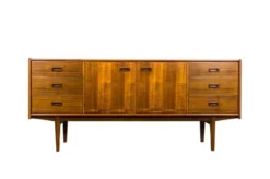 Buffet vintage par Bydgoskie Fabryki Mebli, Pologne, 1964