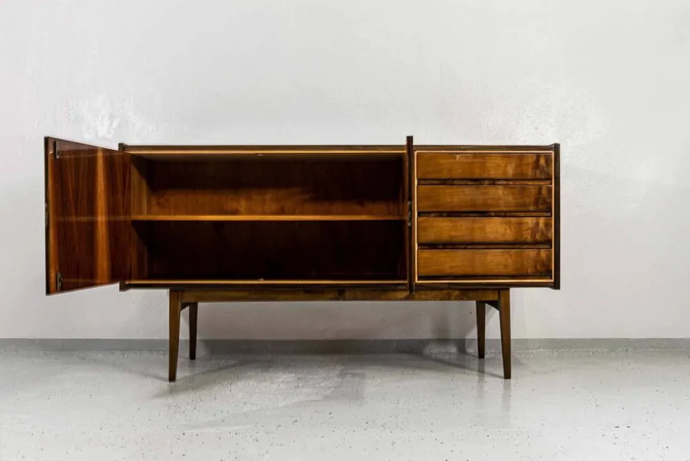 Buffet vintage par S. Albracht par BZD, Pologne, années 1970.