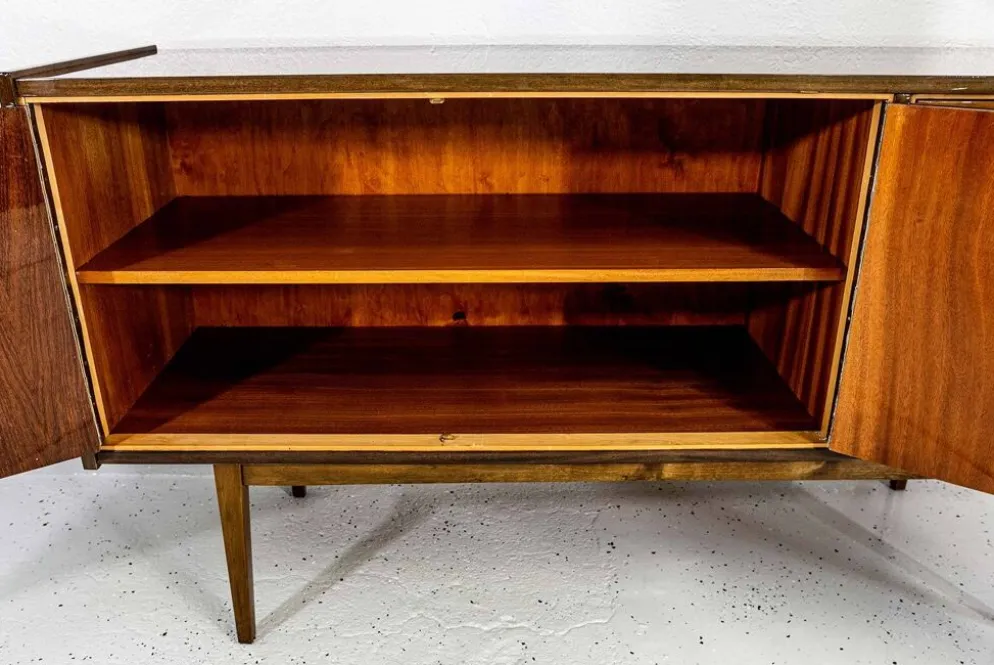 Buffet vintage par S. Albracht par BZD, Pologne, années 1970.