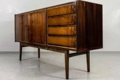 Buffet vintage par S. Albracht par BZD, Pologne, années 1970.