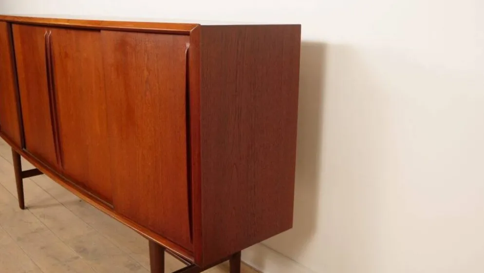 Buffet vintage | Teck | Arne Vodder pour H.P. Hansen | 200 cm