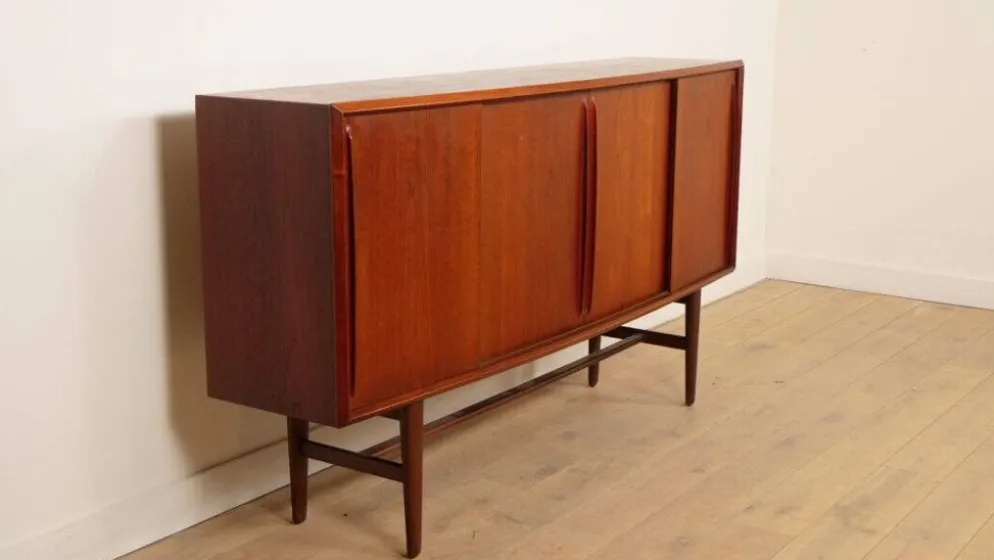 Buffet vintage | Teck | Arne Vodder pour H.P. Hansen | 200 cm