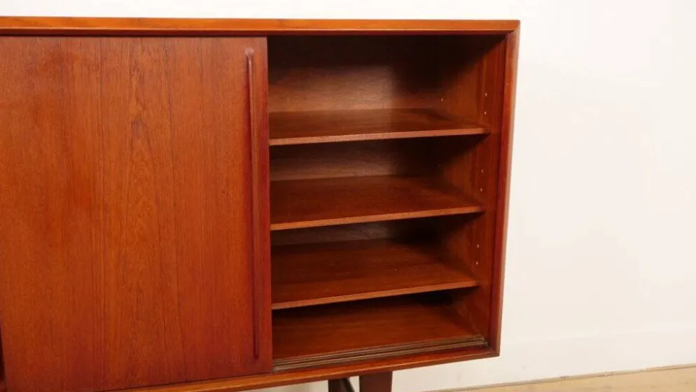 Buffet vintage | Teck | Arne Vodder pour H.P. Hansen | 200 cm