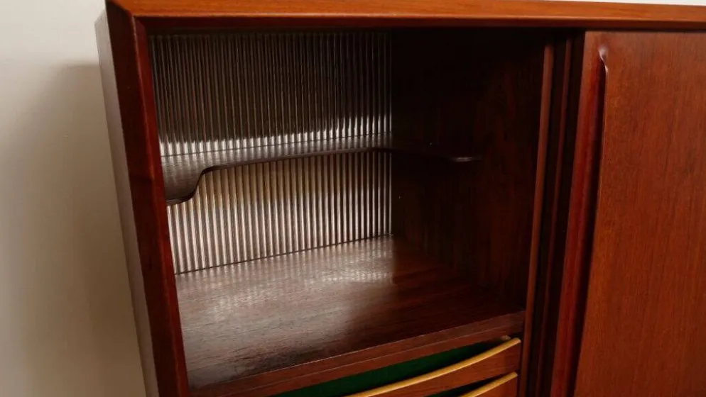Buffet vintage | Teck | Arne Vodder pour H.P. Hansen | 200 cm
