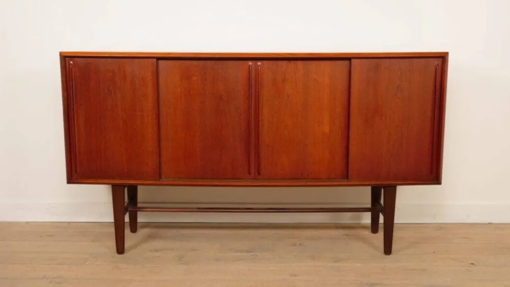 Buffet vintage | Teck | Arne Vodder pour H.P. Hansen | 200 cm