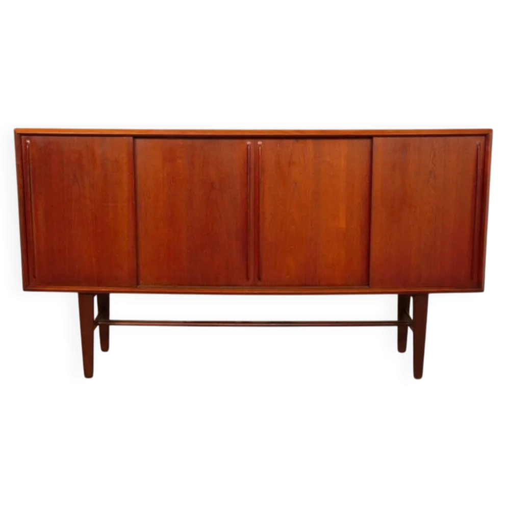 Buffet vintage | Teck | Arne Vodder pour H.P. Hansen | 200 cm