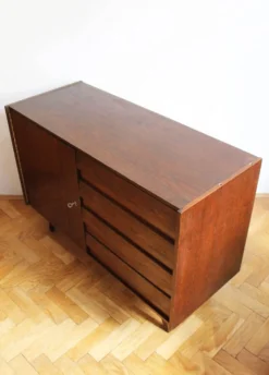 Buffet vintage U-458 de Jiří Jiroutek, Interiér Praha, Tchécoslovaquie,1972