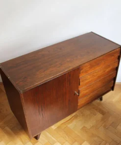Buffet vintage U-458 de Jiří Jiroutek, Interiér Praha, Tchécoslovaquie,1972