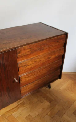 Buffet vintage U-458 de Jiří Jiroutek, Interiér Praha, Tchécoslovaquie,1972
