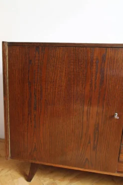 Buffet vintage U-458 de Jiří Jiroutek, Interiér Praha, Tchécoslovaquie,1972
