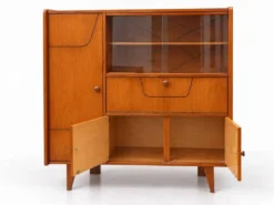 Buffet vitré, années 50-60