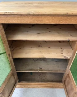 Buffet vitré Art Déco en chêne (rénové)