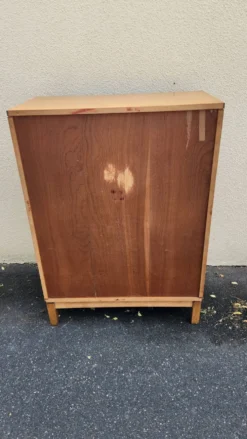 Buffet Vitrée design Marcel Gascoin Édition Alvéole Années 50