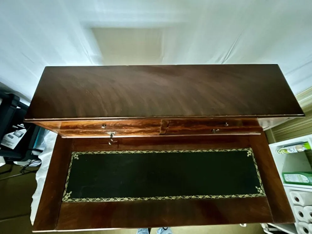 Bureau a gradins style louis philippe, acajou