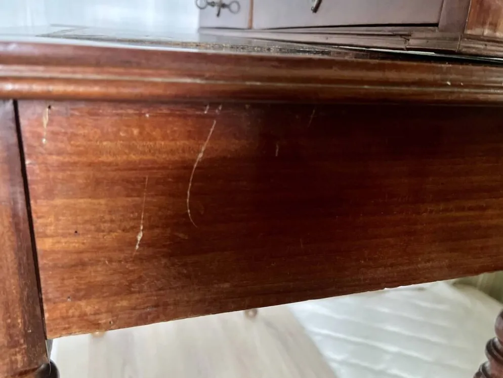 Bureau a gradins style louis philippe, acajou