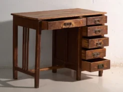 Bureau ancien en bois de sugi – Japan, Période Taishō, vers 1920