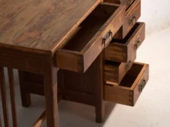 Bureau ancien en bois de sugi – Japan, Période Taishō, vers 1920