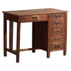 Bureau ancien en bois de sugi – Japan, Période Taishō, vers 1920