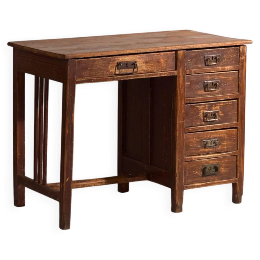 Bureau ancien en bois de sugi – Japan, Période Taishō, vers 1920