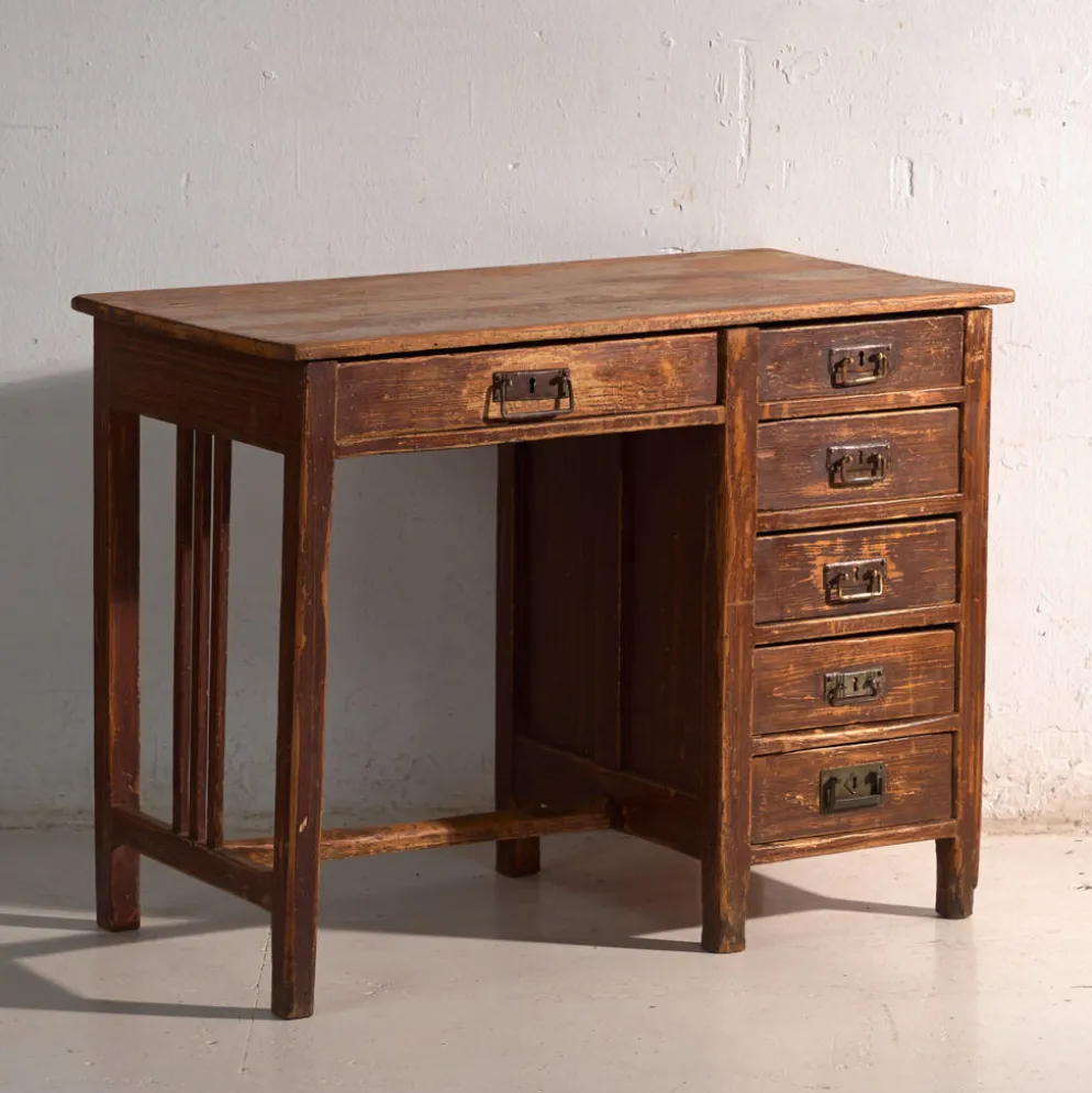 Bureau ancien en bois de sugi – Japan, Période Taishō, vers 1920