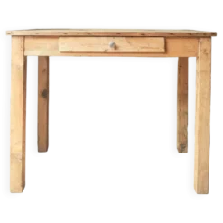 Bureau ancien en bois massif style campagne chic