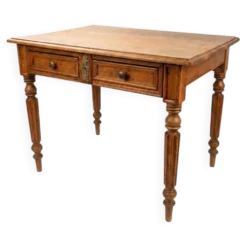 Bureau ancien en pitchpin