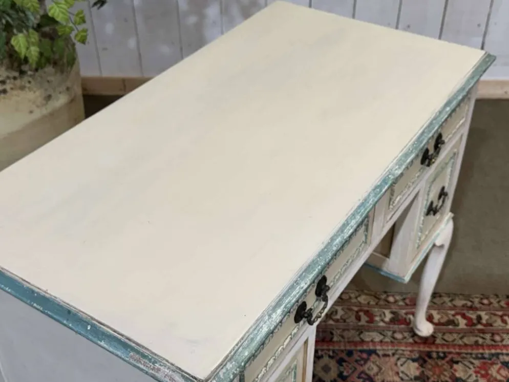 Bureau anglais en sapin des années 1950