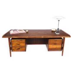 Bureau Arne Vodder en palissandre pour Sibast, Danemark 1960