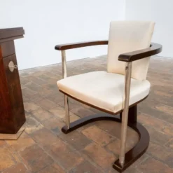 Bureau art déco et son fauteuil – 1950