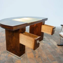 Bureau art déco et son fauteuil – 1950