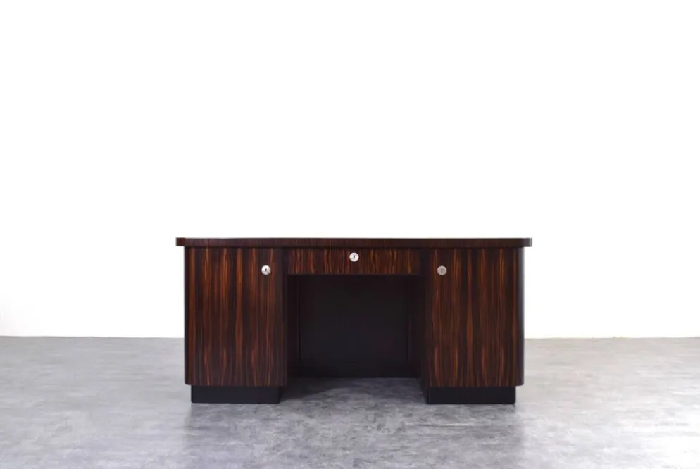 Bureau Art-Déco par Bruno Paul pour Deutsche Werkstätten Hellerau, années 1920
