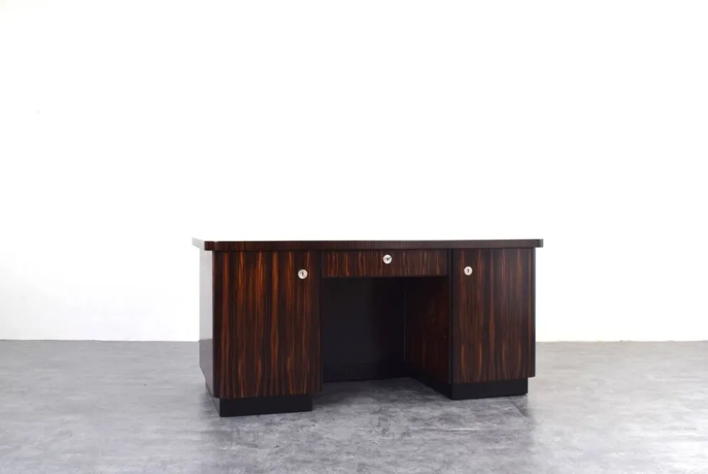Bureau Art-Déco par Bruno Paul pour Deutsche Werkstätten Hellerau, années 1920