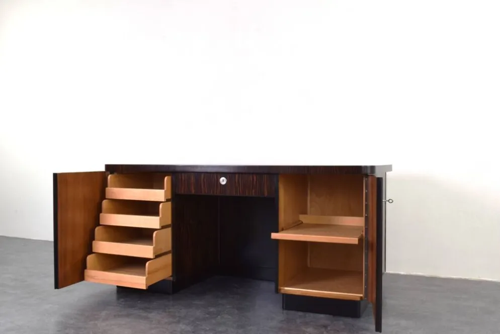 Bureau Art-Déco par Bruno Paul pour Deutsche Werkstätten Hellerau, années 1920