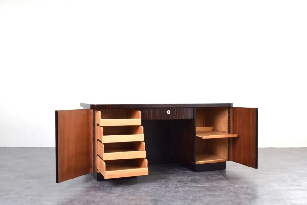 Bureau Art-Déco par Bruno Paul pour Deutsche Werkstätten Hellerau, années 1920