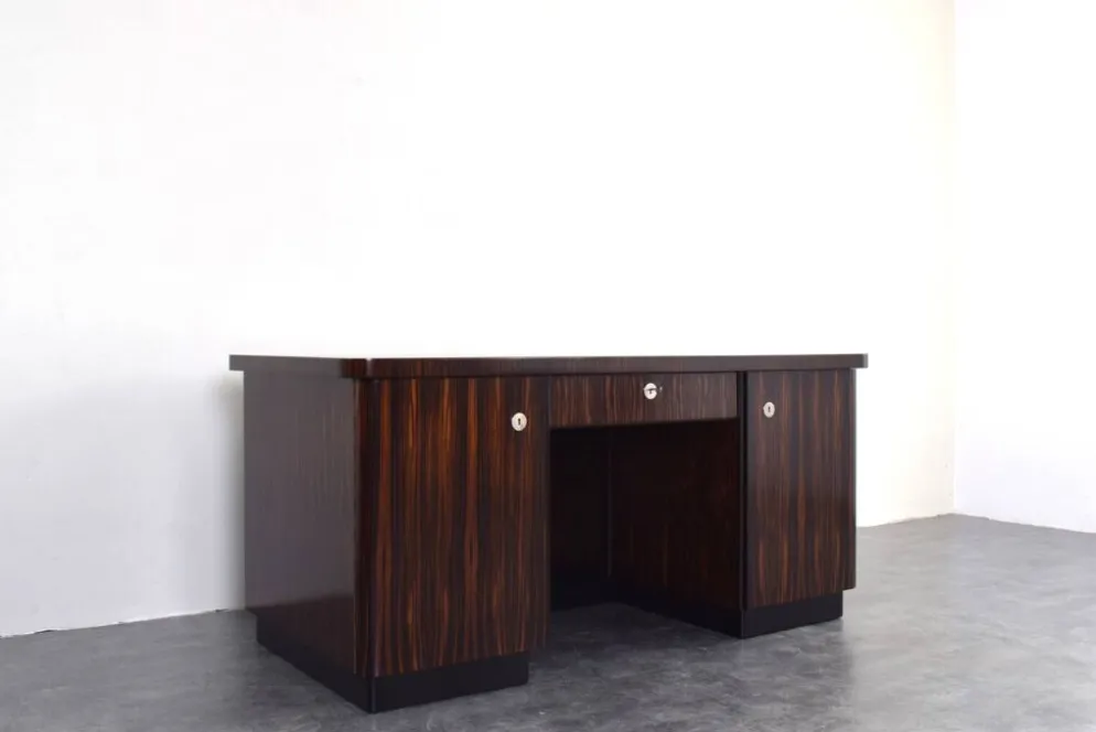Bureau Art-Déco par Bruno Paul pour Deutsche Werkstätten Hellerau, années 1920