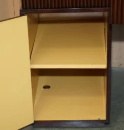 Bureau Art Déco Ralph Lauren Macassar & cuir