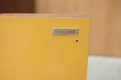 Bureau Art Déco Ralph Lauren Macassar & cuir