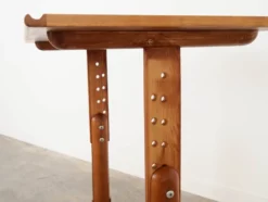 Bureau avec un plateau réglable, design italien, années 1970, fabriqué en Italie