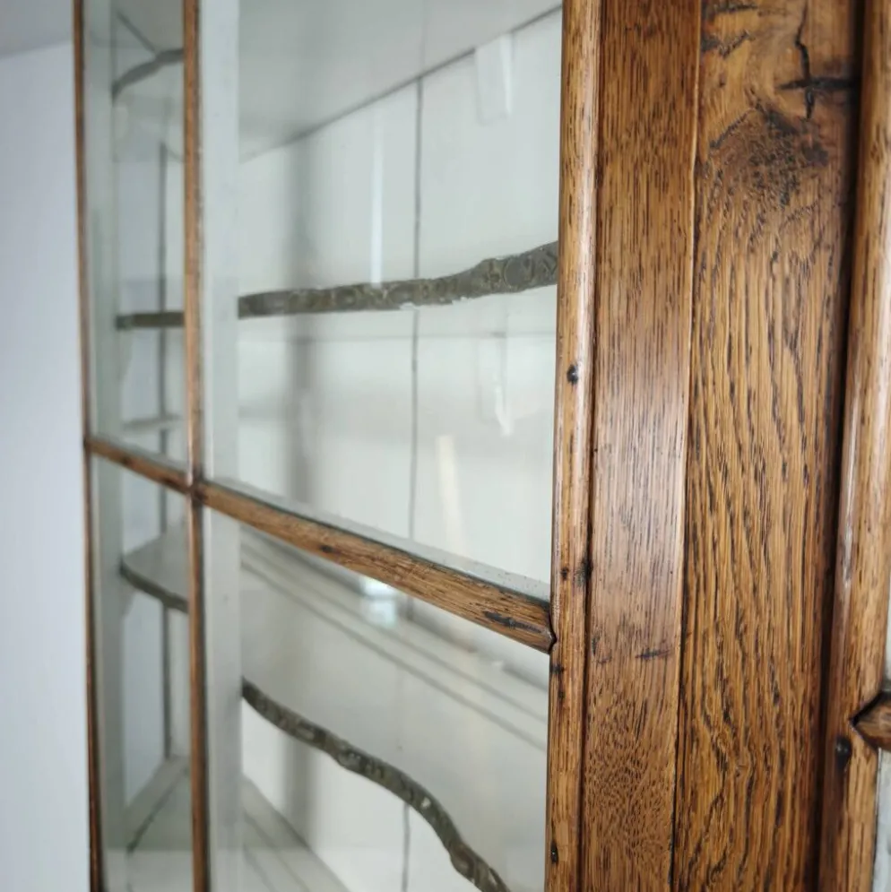 Bureau bibliothèque en chêne néerlandais, XVIIIe siècle