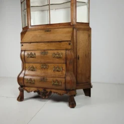 Bureau bibliothèque en chêne néerlandais, XVIIIe siècle