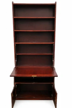 Bureau, bibliothèque vitrée, secrétaire vintage