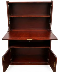 Bureau, bibliothèque vitrée, secrétaire vintage